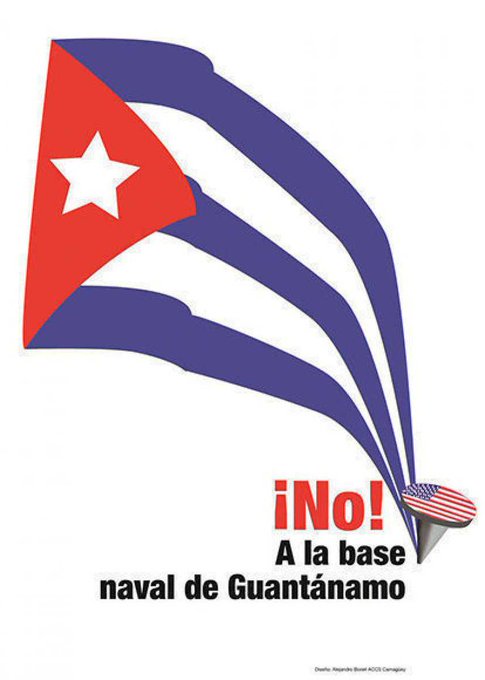 Hace 120 años los EEUU ocupan un pedazo de nuestra #IslaRebelde basta ya #DevuelvanGuantánamoYa ni con esa base ilegal ni con nada podrán doblegarnos #CubaPorLaPaz un mundo #MejorEsPosible sin bases militares.