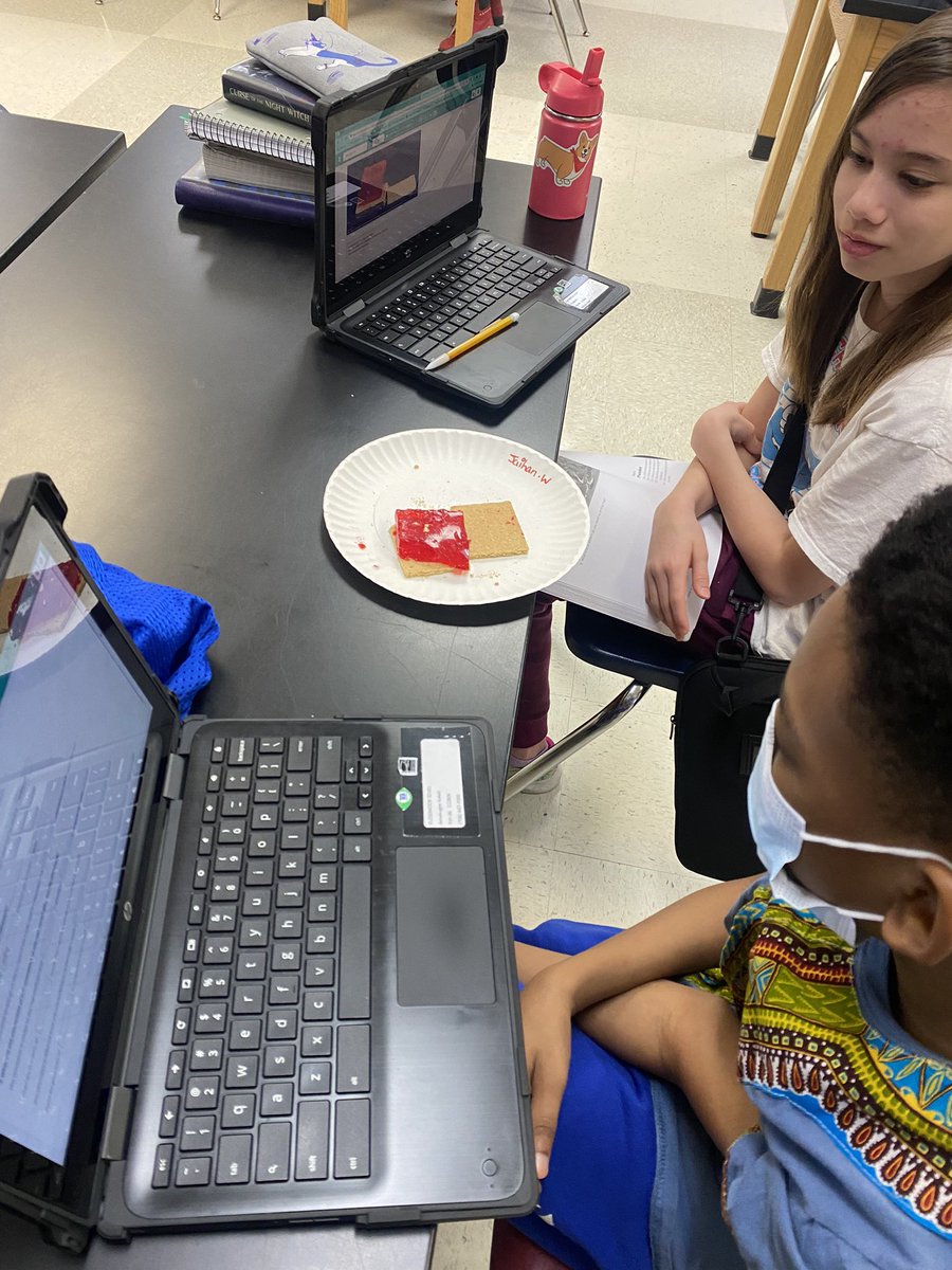 6th grade students learning about plate tectonics during their science lab! #d161learns #science