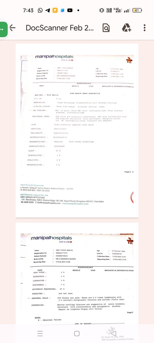 AshrafAliSyed3's tweet photo. @HariKrishnaCMO Sir
My friend V.Udaykiran studying https://t.co/ob3tL3t58c final yr.he was suffering with blood cancer.Treatment started in Manipal Hospital but for operation the cost 60 lacs their family is so poor.Father is Tapi Mestri.SoTo help us sir🙏
Cell no : 9951472699 https://t.co/pMcuMLb4Gz