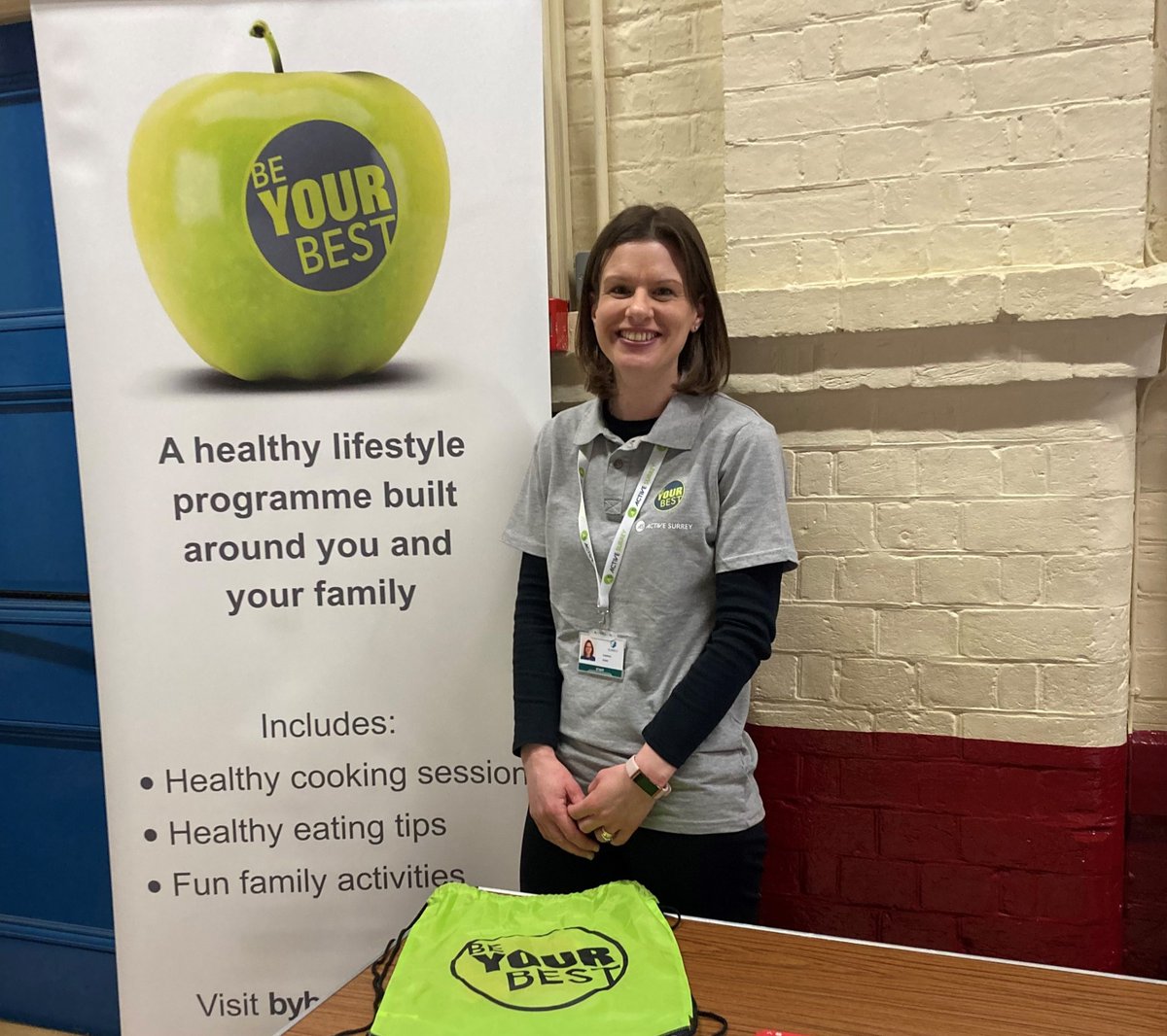Sabrina, one of Be Your Best project assistant's attended a Grassroots Networking Event today to connect with other community organisations, agencies, volunteers and partners across the Guildford Borough. Thank you Guilford Community Wellbeing Team for having us! #beyourbest