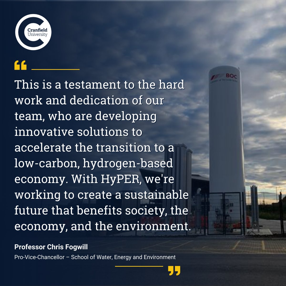 🙌 Good luck to our <a href="/hyper_h2/">HyPER H2 Project</a> team! The project has been nominated in the Academic Excellence Award at this evening’s <a href="/H2Awards/">Hydrogen Awards</a>. 

Read more here:
bit.ly/3YXzvO7