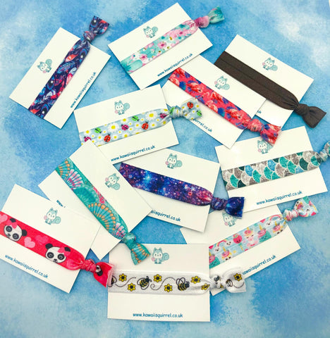 Single Elastic Hair Ties - Patterned 

kawaiisquirrel.co.uk/collections/ha…

#kawaii #handmadewithlove #hairties #shoponline #girlshairaccessories #Patterns #bracelets #happypost #supportsmallbusiness #fraystop #elastichairties #exclusive