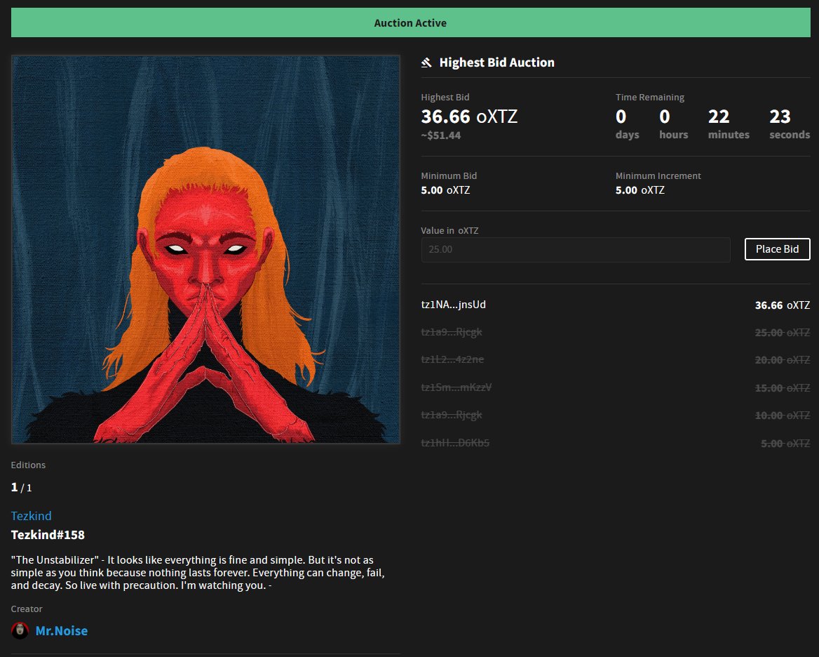 MrNoise023's tweet photo. 20 mins left. 

Link: https://t.co/iYN3LSTD7n

#NFTs #TezosNFTs #tezos https://t.co/k0zvOiKlS5