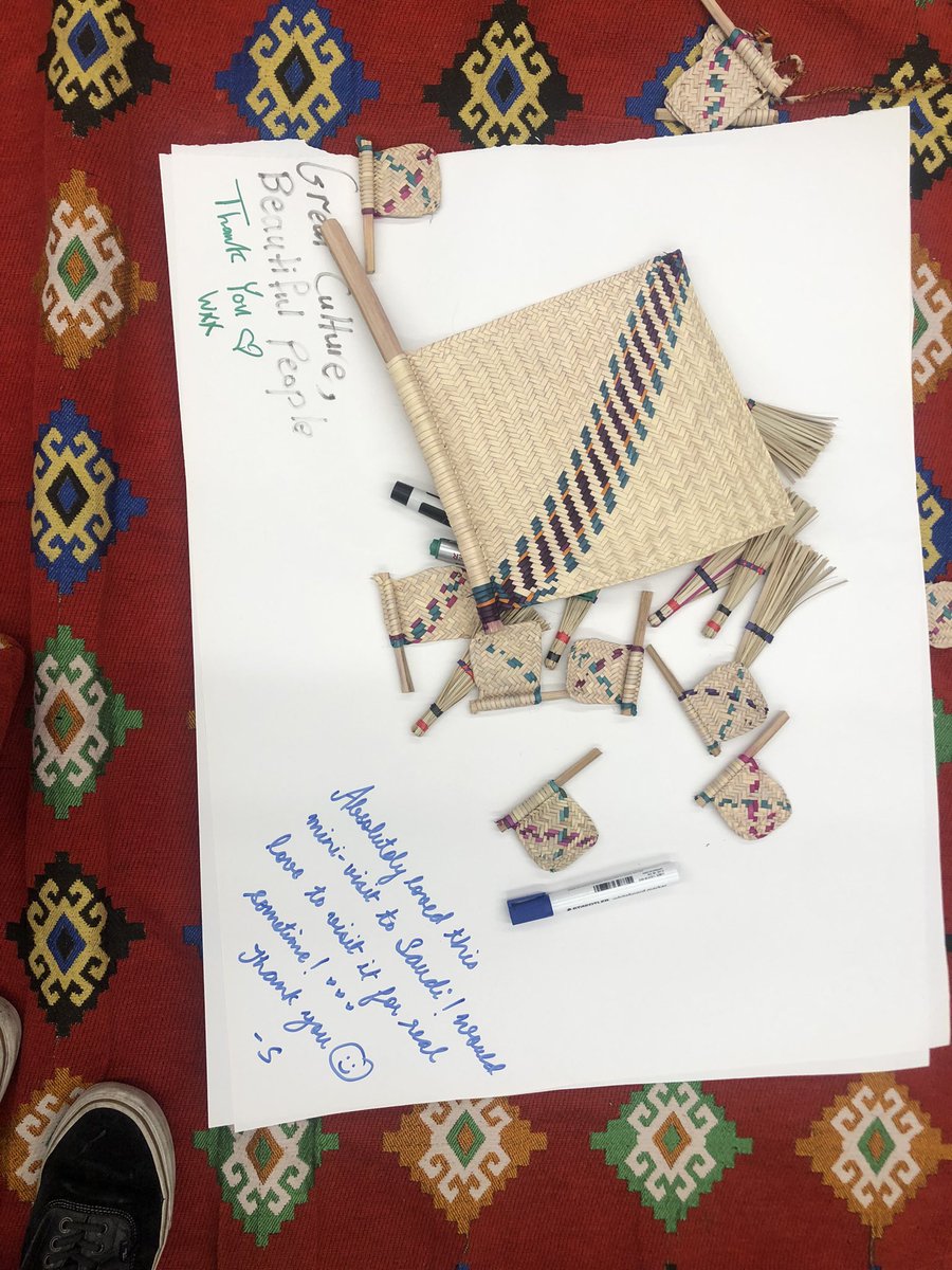 Enjoying some beautiful aromatic Arabic coffee. A pleasure to host UoW Saudi society at <a href="/warwickarts/">Warwick Arts Centre</a> this afternoon in sharing their food, dress and culture with visitors :)