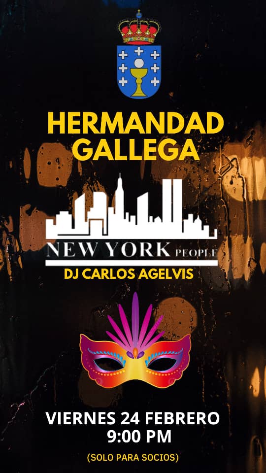 Octavita de Carnaval en La Hermandad Gallega este Viernes 24 de Febrero!!
#octavitacarnaval #fiesta #djs #minitecas #rumba #retromix