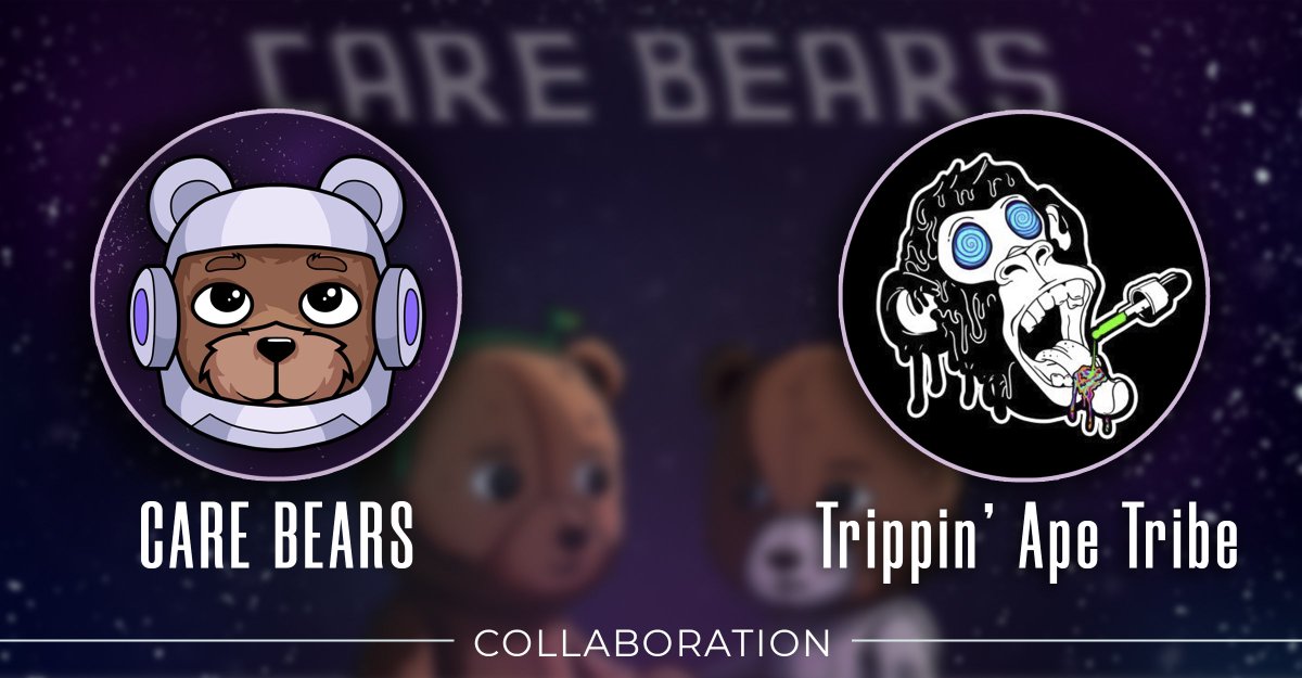 Another shoutout! This time to <a href="/trippinapes/"></a> for collaborating with us. The tribe never sleeps. Love the strength of your community.

From,
The care bears.