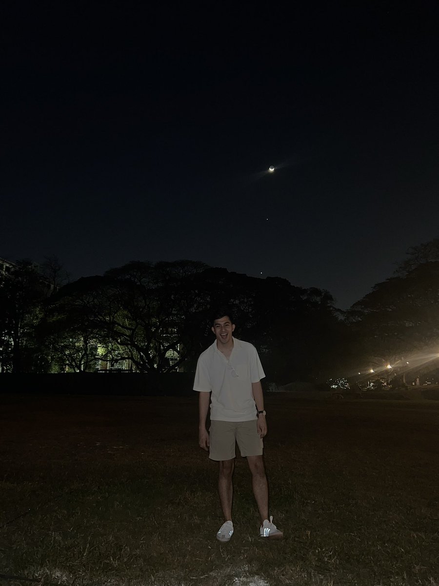 The Moon, Jupiter, and Venus.. and me