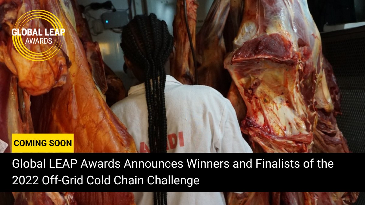 Curious to know who will qualify as a Winner or Finalist in the 2022 Global LEAP Awards Off-Grid #ColdChain Challenge? Results will be announced next week! Until then, learn about Preliminary Finalist Tree_Sea.mals in this article: medium.com/efficiency-for…