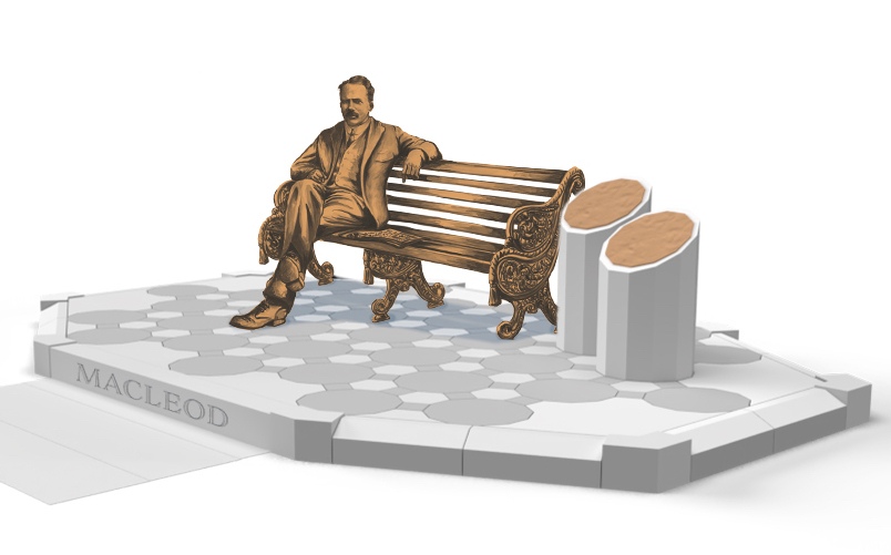 TalkingStatues's tweet photo. For the first time, a statue begins to speak in Scotland.

 It is John J.R. Macleod who helped discover insulin in 1922. The actor will be Scottish film actor David Rintoul (Game of Thrones, The Crown, Dr Finlay),  . #Aberdeen #DavidRintoul #JJRMacleod #Scotland #insulin https://t.co/1vhcIAWGoJ