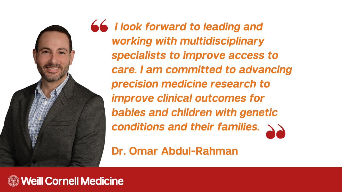 Weill Cornell Medicine tweet media