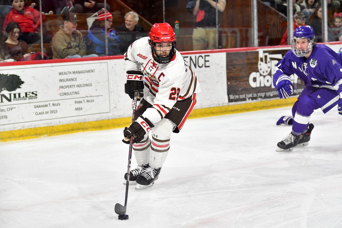 SkatingSaints's tweet photo. Saints Senior Spotlight
 
#29 Jordan Steinmetz | Forward | Captain | Chippewa Falls, Wisconsin
 
Favorite NHL Team: Chicago Blackhawks 
Favorite SLU Memory: Winning the ECAC Championship 🏆
Favorite Athlete: Justin Jefferson
Favorite Visiting Rink: Lynah Rink - Cornell University 
 
Make sure you come to Appleton early on Saturday to help us honor the Class of 2023!
 
#herewegoSAINTS | #ThankYouSeniors