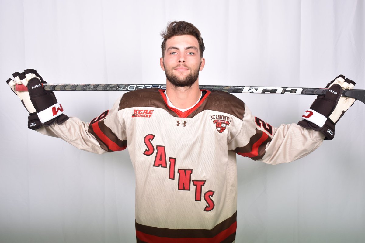 SkatingSaints's tweet photo. Saints Senior Spotlight
 
#29 Jordan Steinmetz | Forward | Captain | Chippewa Falls, Wisconsin
 
Favorite NHL Team: Chicago Blackhawks 
Favorite SLU Memory: Winning the ECAC Championship 🏆
Favorite Athlete: Justin Jefferson
Favorite Visiting Rink: Lynah Rink - Cornell University 
 
Make sure you come to Appleton early on Saturday to help us honor the Class of 2023!
 
#herewegoSAINTS | #ThankYouSeniors