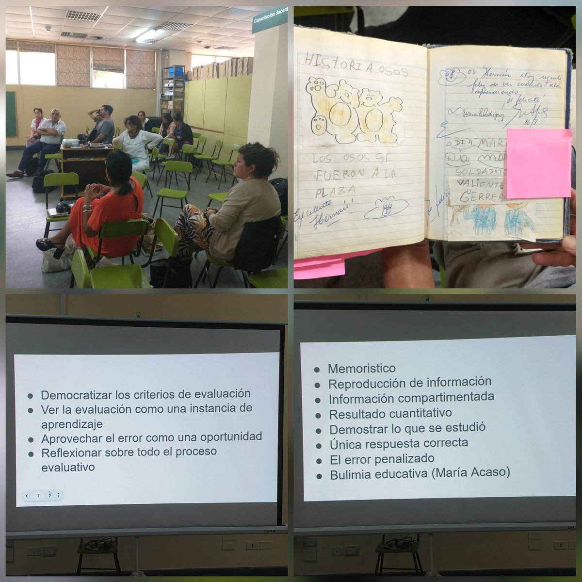 mardanielmdp's tweet photo. 2do enc del taller "Registro de archivo digital para las prácticas de evaluación escolar". Analizamos la evolución de las prácticas de evaluación en el período democrático #CIIE #SomosDFDP https://t.co/0AQ58jwPOp