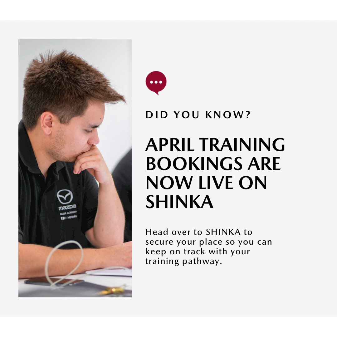 Mazda Academy UK tweet media