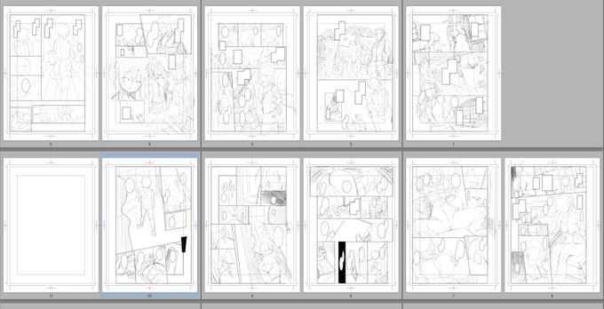 練習195回目
・ネーム模写練習 