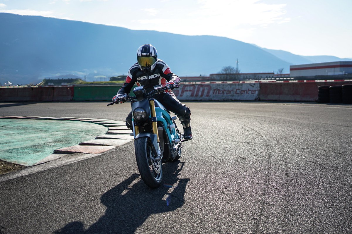 TazzariEV's tweet photo. Italian Volt Lacama is on the race track for a few days of intensive tests aimed to the development and fine-tuning of the powertrain software and active control systems. https://t.co/R5Iu5yLSuj
