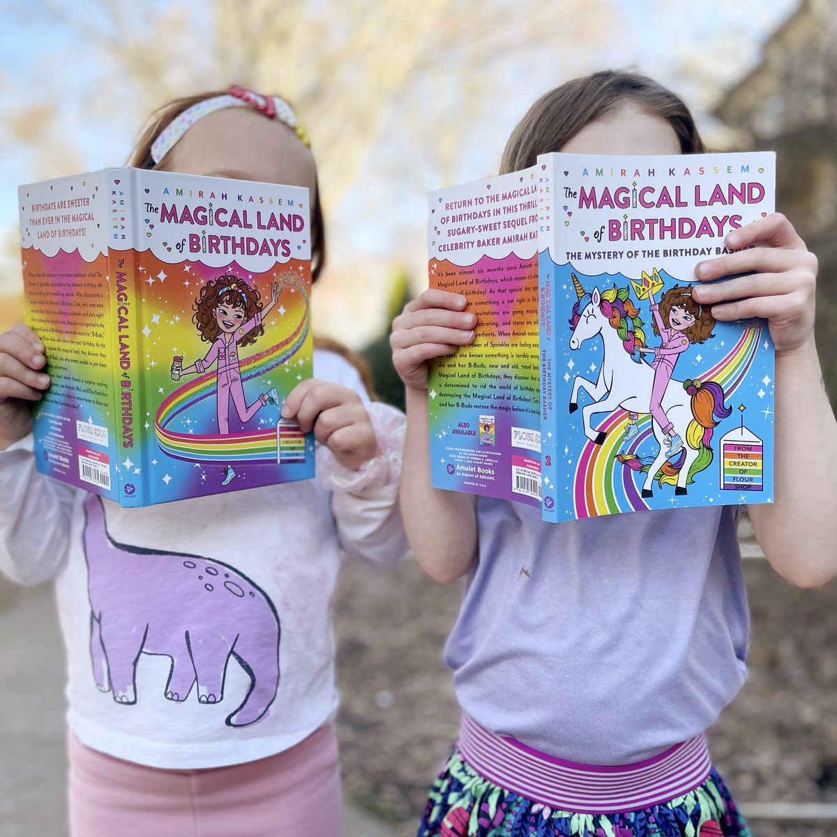 In addition to math and science, VHE kids are going to learn how to throw epic birthday parties thanks to author Amirah Kassem. She sent us a stack of sweet books for our library. Thank you…with a cherry on top! 
 #virginiahighlandelementary