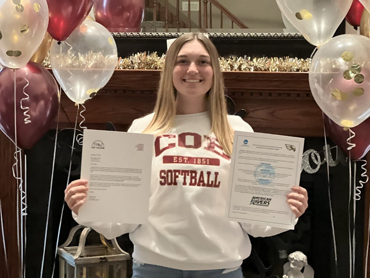 kerigan_26 (@copeskerigan) on Twitter photo Signed and ready for the next chapter of my life. I am so grateful to have had this opportunity to share this special moment with my family and friends. Go Kohawks! <a href="/CoeSoftball/">Coe College Softball</a> <a href="/CoachJake_COE/">Coach Jake</a> <a href="/Nats_Premier/">Nationals Premier Softball</a> <a href="/CCHSCWC/">Coalers With Character</a> Signed and ready for the next chapter of my life. I am so grateful to have had this opportunity to share this special moment with my family and friends. Go Kohawks! <a href="/CoeSoftball/">Coe College Softball</a> <a href="/CoachJake_COE/">Coach Jake</a> <a href="/Nats_Premier/">Nationals Premier Softball</a> <a href="/CCHSCWC/">Coalers With Character</a>
