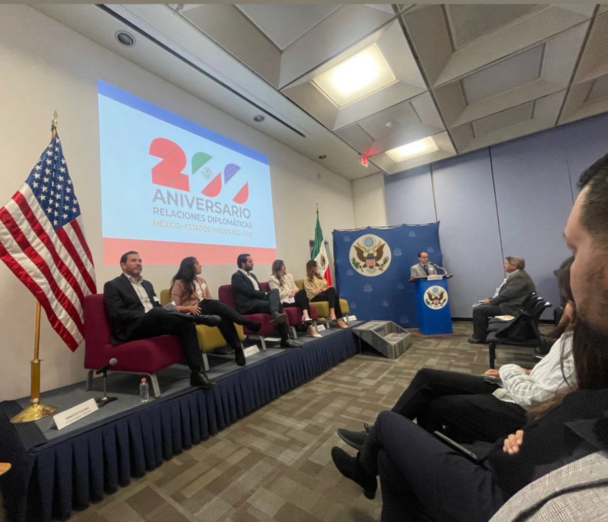 TS_Payments's tweet photo. Incredible experience in #CDMX being hosted by the US Embassy with our amazing @Techstars #Payments class. Many thanks to @USEmbassyMEX &amp; @USAmbMex for the hospitality and support! 

Feeling as inspired as ever to keep building and innovating. 💪 https://t.co/Se8bzkLJSF
