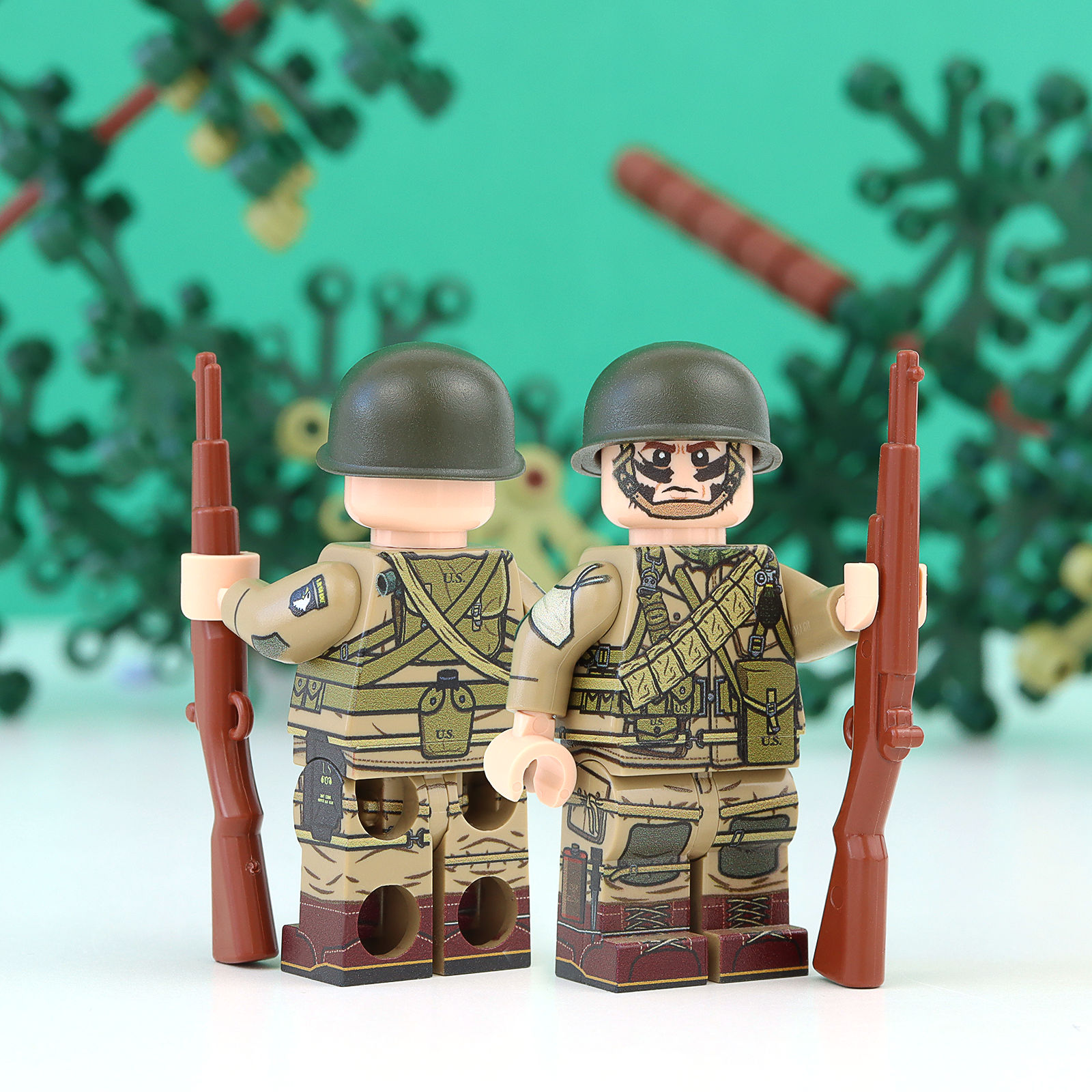 WW2 U.S. Paratrooper, LEGO Minifigure