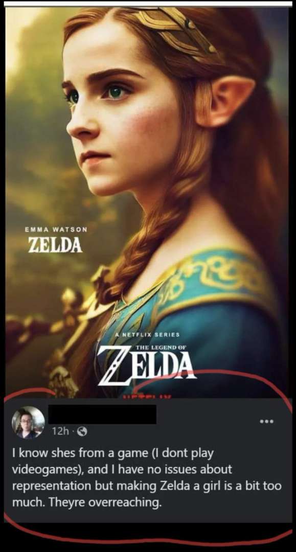 ask_aubry's tweet image. How dare they make Zelda a .... Girl? 😂
