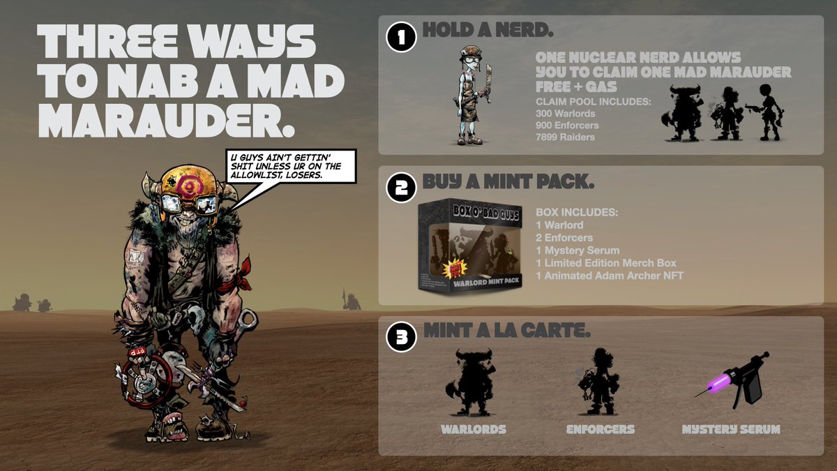 How to secure a Marauder: