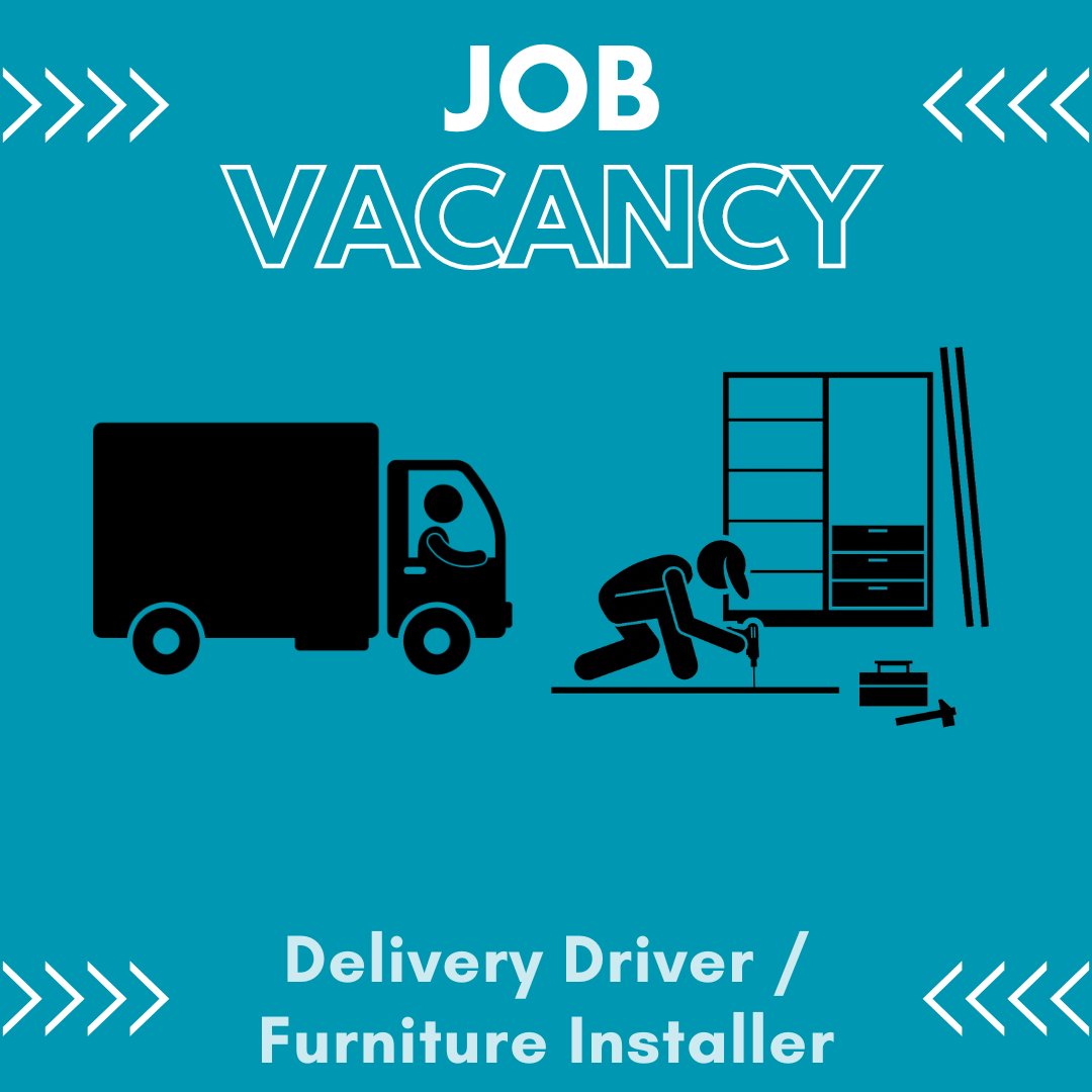OSILTD's tweet photo. OSI is seeking a DELIVERY DRIVER / FURNITURE INSTALLER to join our expanding business.

Fancy joining the team? Click the link below to apply today! 🚚🛠️
https://t.co/cJipk9mwnF

#deliverydriverjobs #jobsearch #furnitureinstaller #jobopportunity #deliverydriver #schoolfurniture https://t.co/In1iG3HsnG