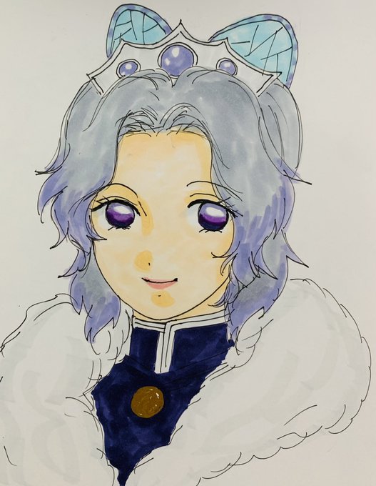 鬼滅の刃 幕間画WEBSHOPくじ 蟲柱 胡蝶しのぶ B賞 デザインアクリル【