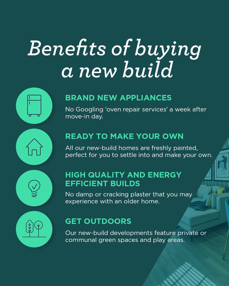 New is always better ✨

Our #NewBuild homes provide a variety of benefits, from high-quality finishes to brand new appliances. All it needs is your own artistic flourish 🎨

Find out more about our new build homes

#SouthernSpace #SouthernHousing