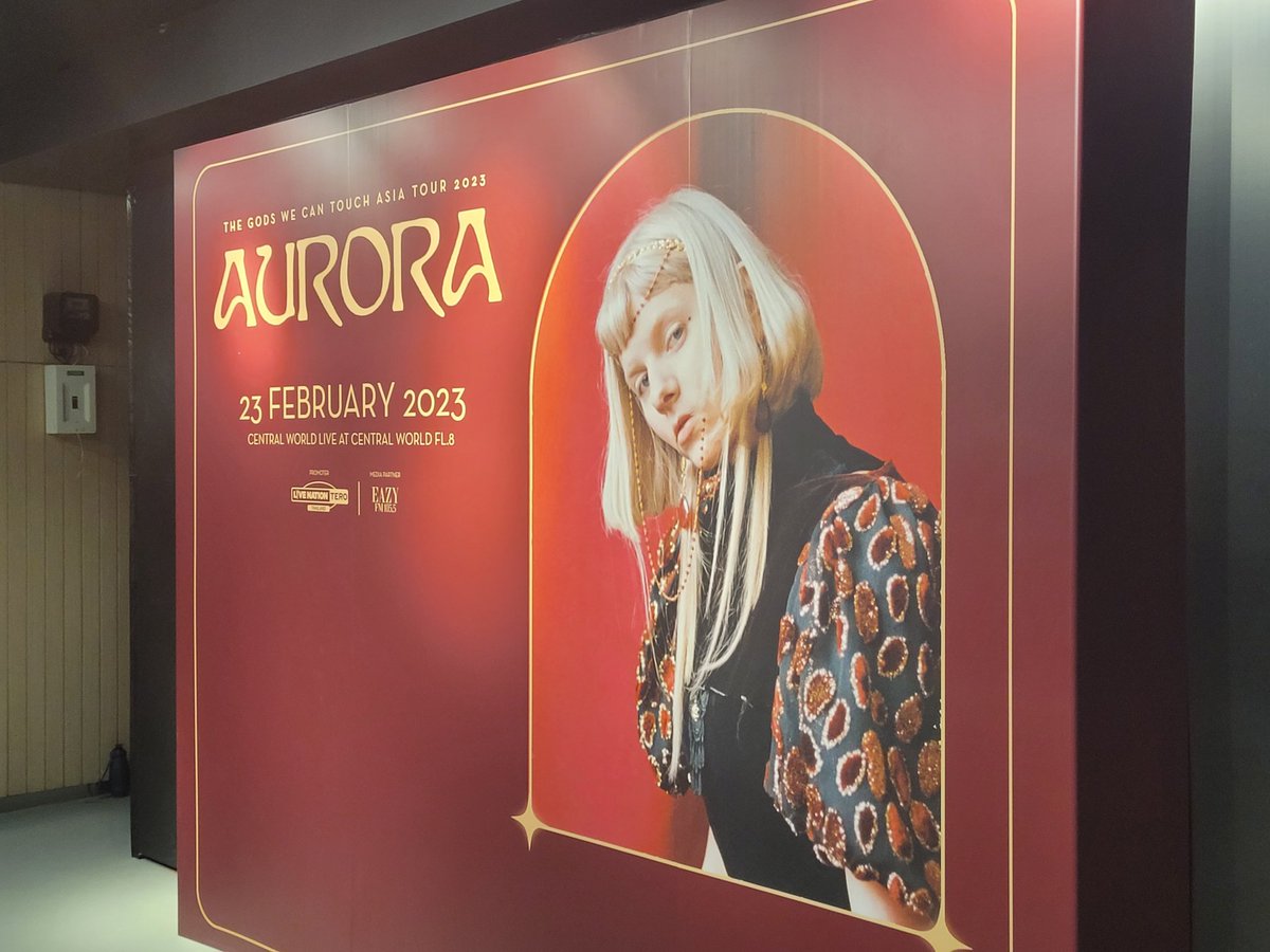 enigflame's tweet image. She sounds so great live  🥰🥰🥰 #TheGodsWeCanTouchTourTH #AuroraTH2023