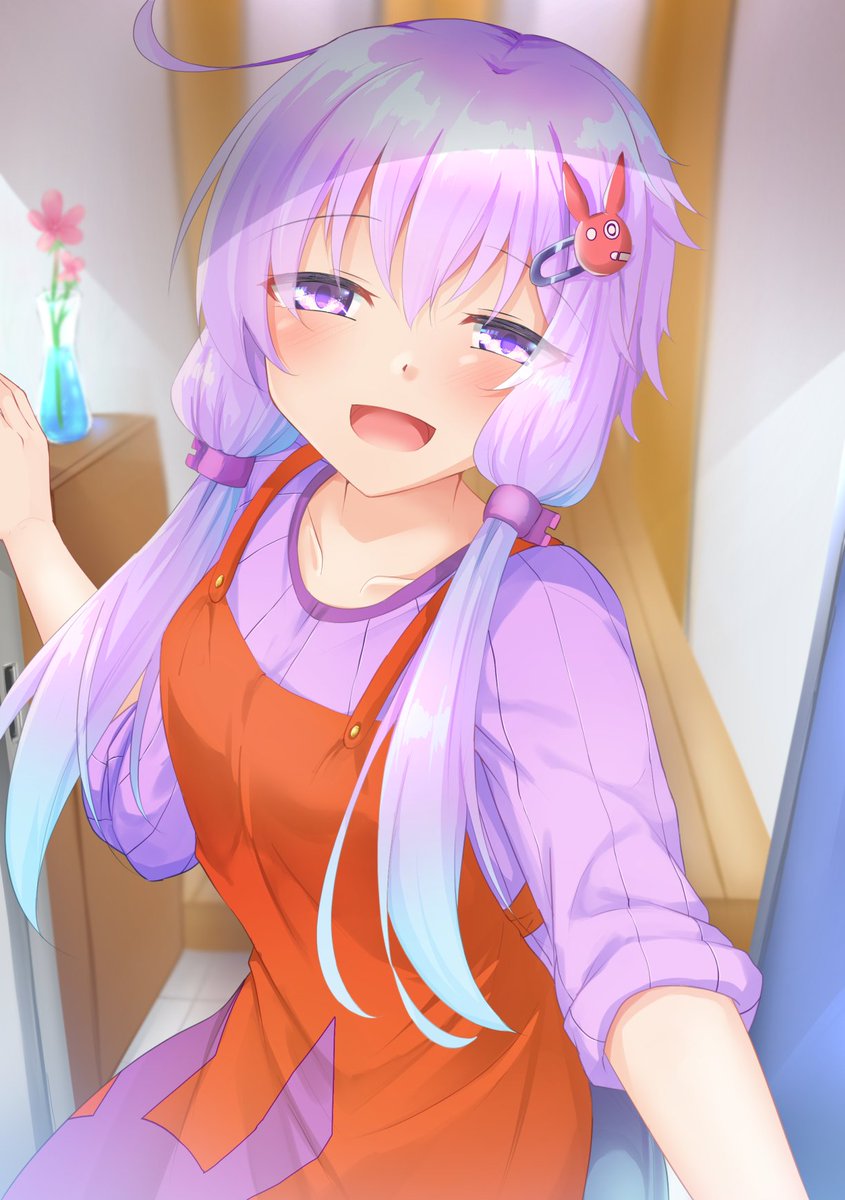 結月ゆかり 「うちのゆかり荘のゆかりさんをすこって 」|羽山 悠@skeb・依頼募集中のイラスト