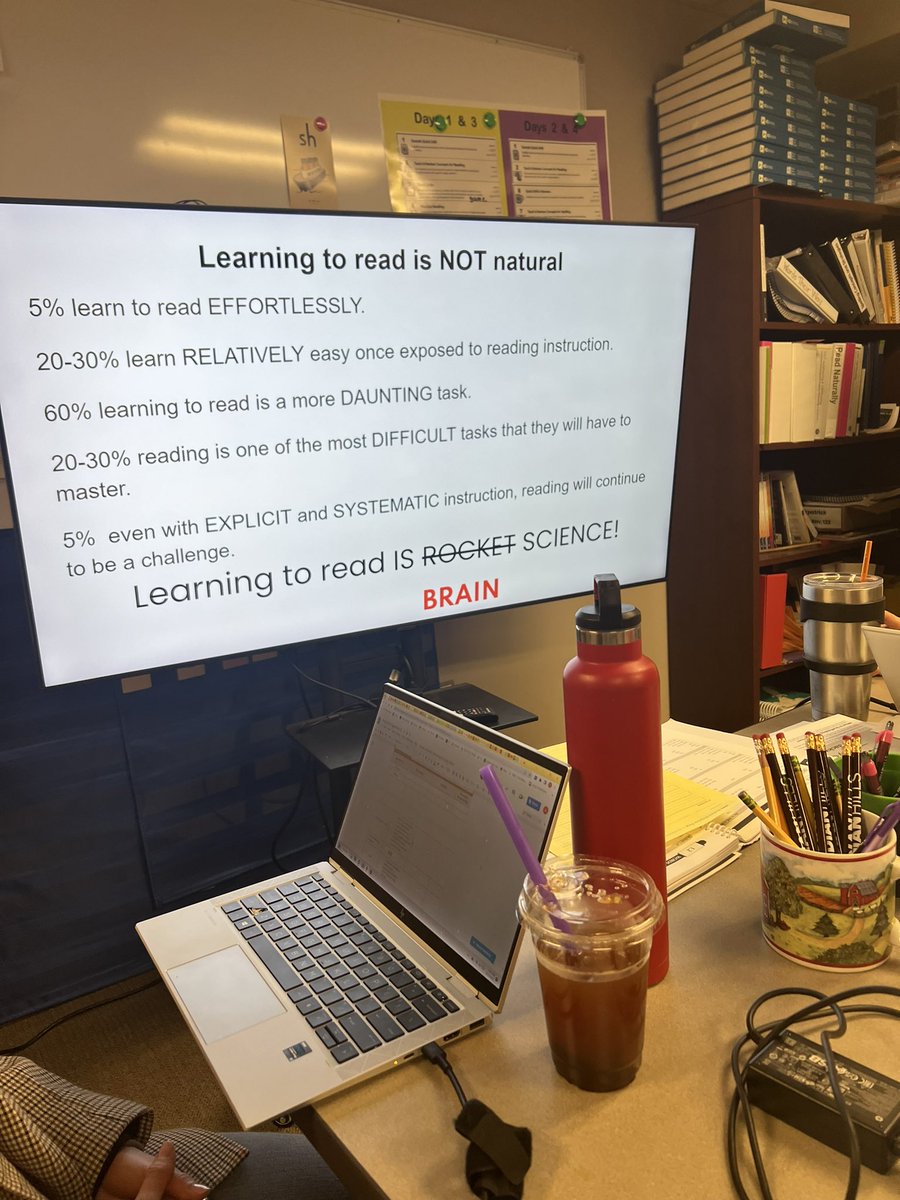 A strong PLC is always learning. I love the embedded PD happening at Douma Elementary during PLCs!! #bethebest