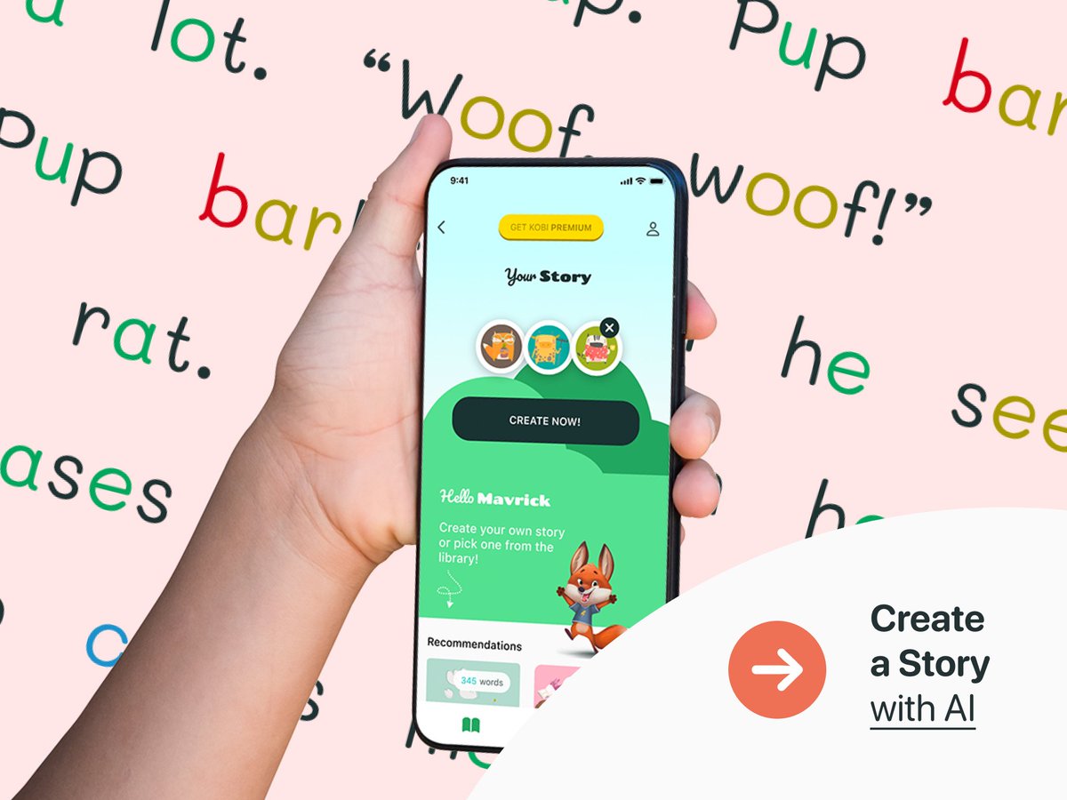 With literacy rates declining globally and dyslexic children facing unique challenges in mastering reading skills, a new app called KOBI is revolutionizing #dyslexia learning through the use of Artificial Intelligence (#AI) technology.

kobiapp.io/en/blog/ai-res…

#edtech <a href="/OpenAI/">OpenAI</a>