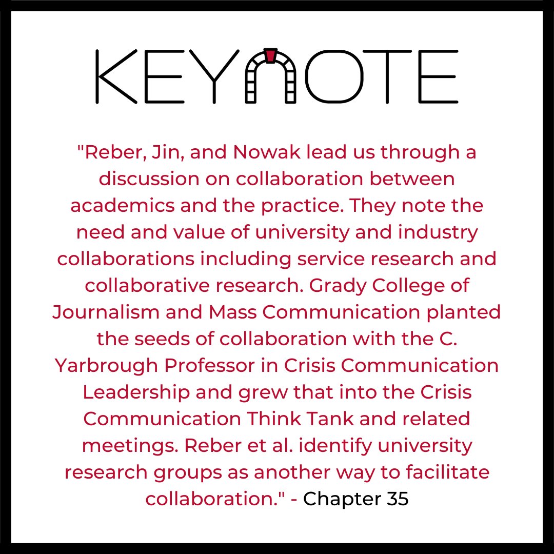 CCTT co-founders contributed a chapter titled “Advancing Crisis Communication Effectiveness: Integrating Crisis Scholarship with Practice,” in which they discussed the importance of collaboration in crisis research and practice. Read more here: google.com/books/edition/…