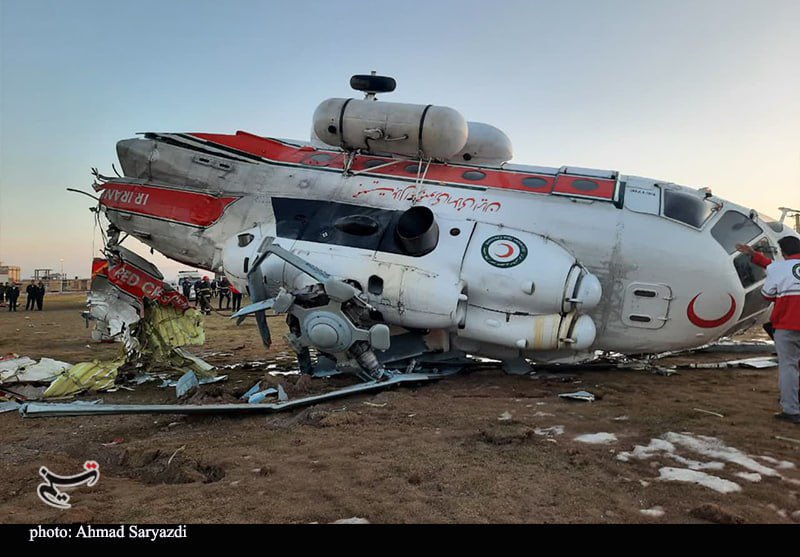 Royal Intel 👑 on Twitter "📸 Pictures of the crashed Iranian helicopter