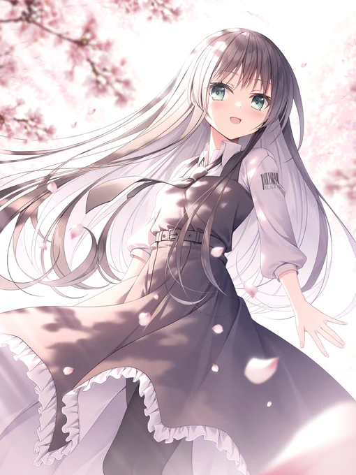 サクラノ刻本日発売です!グラフィック(チーフ)やりました。楽しんでいただければ幸いでございます。よろしくお願いいたします!あと記念に描いた藍先生です。 