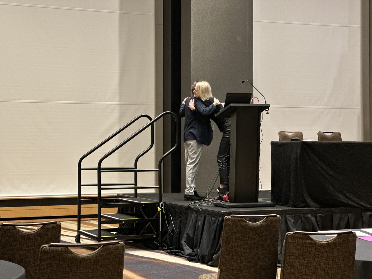 JohnSakaluk's tweet photo. @WesternU’/@westernuSocSci’s @datingdecisions receiving the Rusbult award (and then delivering a helluva plenary) at the #RRIG preconference at #SPSP2023 https://t.co/mrQj5cbTKg