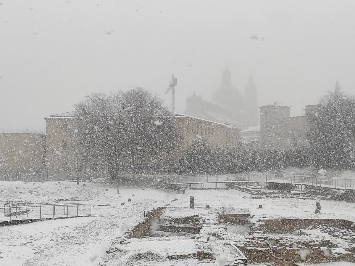 iesfrojas's tweet photo. Hoy, a pesar de la nevada, los alumnos de 2° de Animación Sociocultural y Turística de @iesfrojas hemos realizado la visita a El Parque arqueológico del Botánico con @ciudadsaberes Gracias Flor por la ilusión en tus explicaciones. Volveremos 🙌🏻🙌🏻👏🏻👏🏻#AnimacionTuristica #ASCYT https://t.co/1FbTGnHC81
