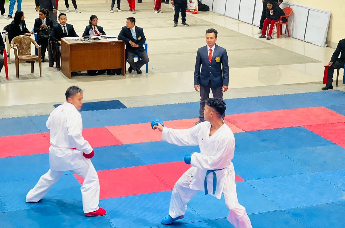 Pokhrelpursotam's tweet photo. 19Th Asian games grand karate selection 2023 #karatereferee #karatejudge #nkf #akf #wkf #karatenepal #nepalkarate #karateka #saraswatidojo #nepalwadoryukarate #pursotampokhrel #saraswatidojo https://t.co/wY1jwObEdl