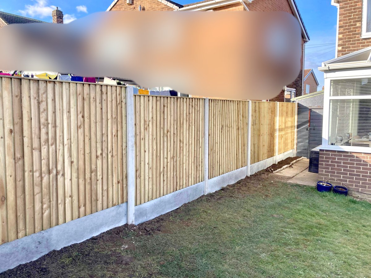 SawmillUk's tweet photo. Another happy customer π
Heavy duty πͺ vertical lap panels fitted with concrete posts & smooth faced gravel boards. All pressure treated, made to measure. Great work π
https://t.co/7GODeE0kok
#fencing #newfence #fenceinstallation #fencecontractor #heavyduty #concreteposts https://t.co/goG3huwfSR