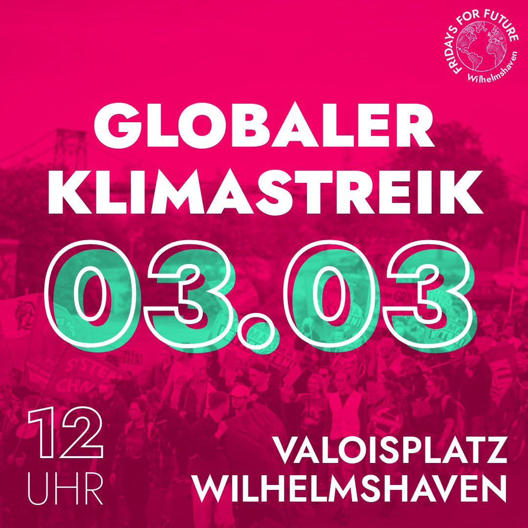 Fridays For Future Wilhelmshaven (@FWilhelmshaven) / Posts / X