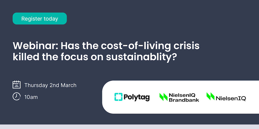 PolytagUk's tweet photo. Put it in your diary! ✍️

On Thursday 2nd March, our CEO Alice Rackley will speak at @brandbank's upcoming webinar titled: 'Has the cost of living crisis killed the focus on sustainability?’♻️

Sign up to the webinar for free here👇

https://t.co/s30qAtkgly https://t.co/7OBqabBz8Q