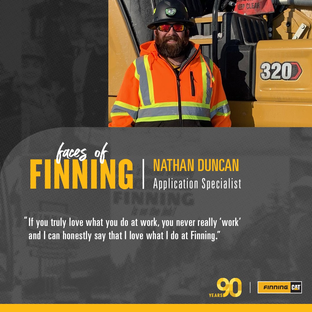 finningcanada's tweet photo. Nathan is our #FacesOfFinning for February. He was part of the Kramer in Saskatchewan before it was acquired by Finning in 2015. He collects antique Caterpillar machines with his grandpa, dad, and uncle, and his oldest machine is a 1927 model Sixty!
#FinningCA #90Years https://t.co/jXNt4gszIt