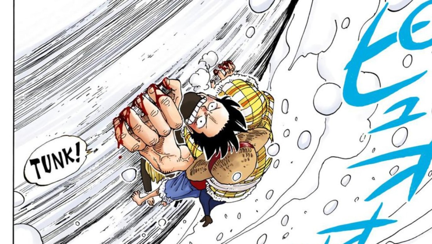 Luffy climb to Drum Castle to Save Nami and Sanji.. (One Piece