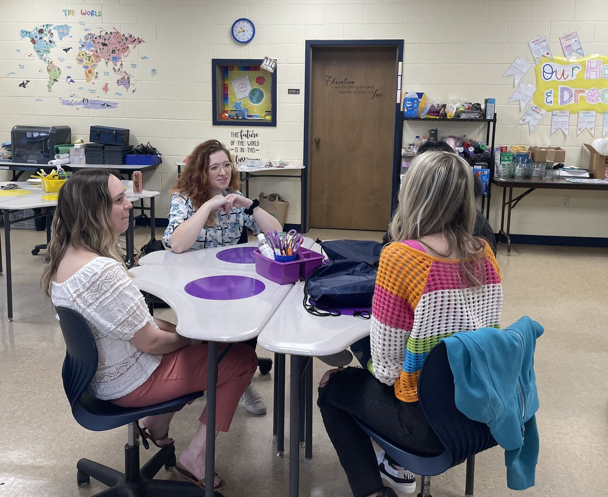 The Education Department Team at Averett University was excited to host a wonderful group of prospective educators from the Pittsylvania County Teachers for Tomorrow program! We had a great time sharing all about our program with them!