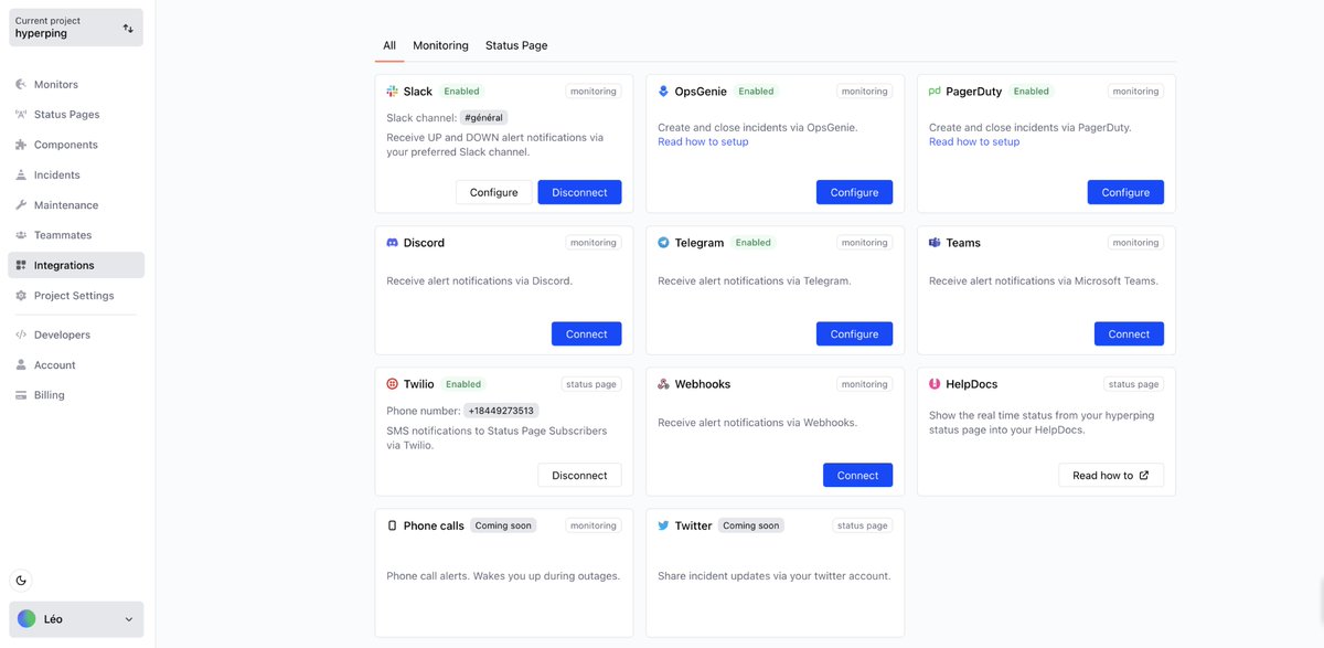 Hyperping tweet media