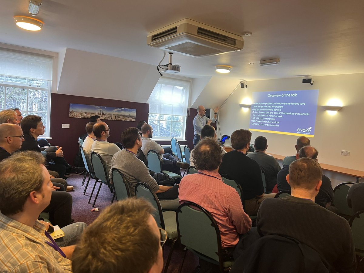 techeducatorsuk's tweet image. Another #mentor speaking at @NorfolkDev #nordevcon23 is @KireSim90 - talking on Modular Monoliths using BFF patterns, Nx monorepo and Angular #tech #coding #community