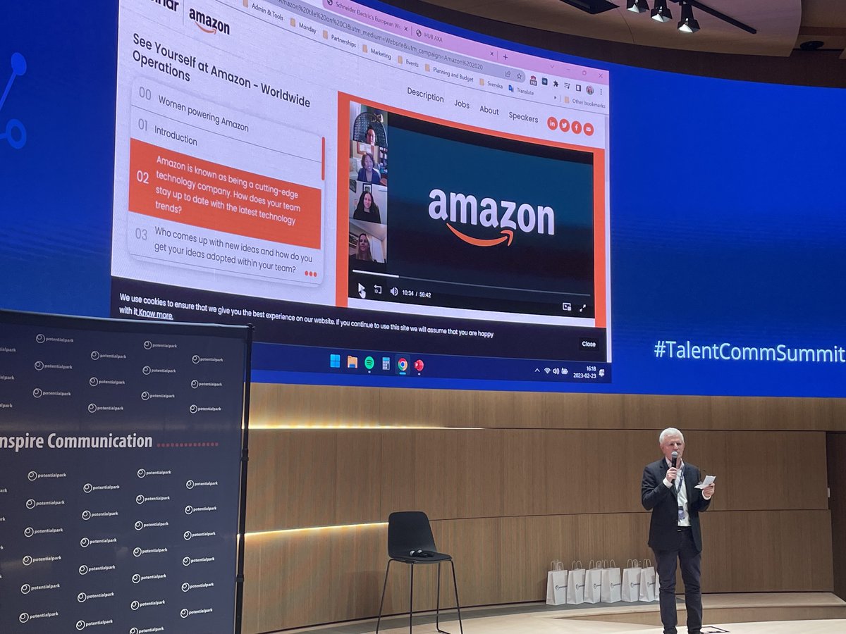 lasuperagence's tweet image. Stéphane Wajskop : &quot;Le format idéal pour s’adresser aux candidats est la vidéo… avec des formats courts. Il est donc opportun de chapitrer vos longues vidéos pour que les visiteurs de votre site carrières trouvent facilement le contenu qui les intéresse.&quot; #TalentCommSummit