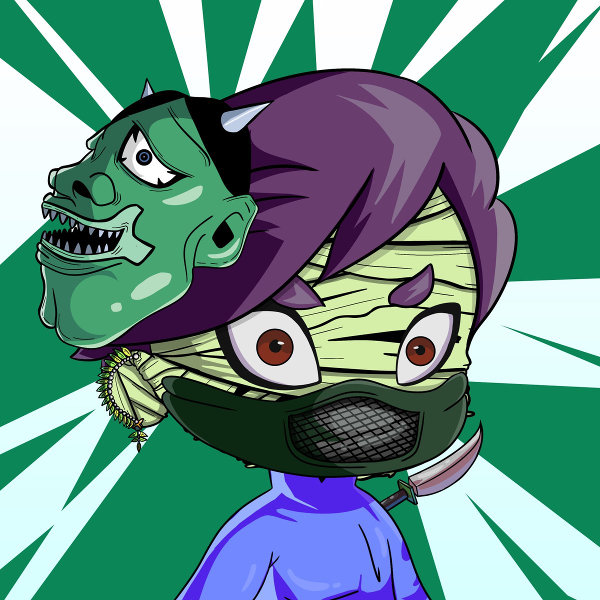 👀 Kamakura #3143 SOLD for 0.35 SOL ($8.37 USD)