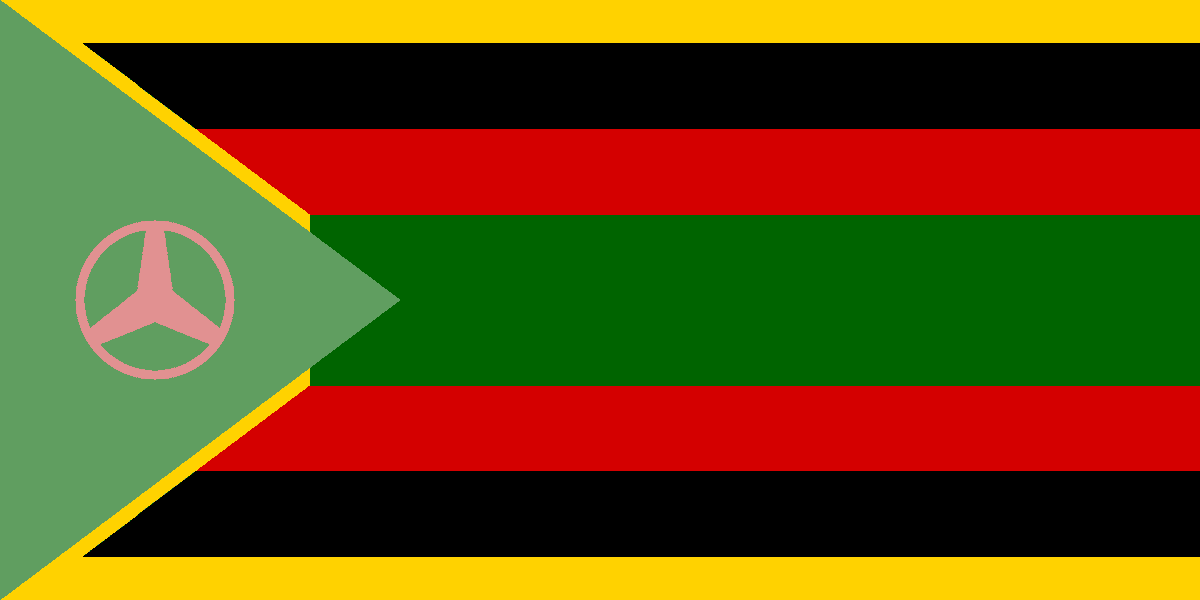 PrincessLeach2K's tweet photo. I made a flag for leeches,
so they can feel like
they have some representation
in human civilisation.

I hope that Zimbabwe
will forgive me using their flag as a base.
It was just too ideal not to use.

#leeches #flag #AnimalRights #RepresentationMatters https://t.co/ZdS349OpDq
